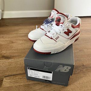 New Balance 550 Sneaker - White brick red - Taylor Swift sneaker - NWT 7.5